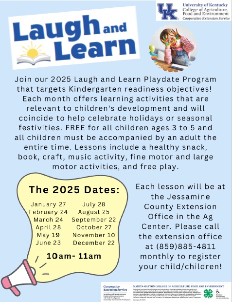 Laugh N Learn dates